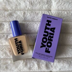 Youth Foria “Date Night” Skin Tint Serum Foundation Shade 260 NIB